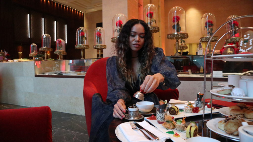 Raffles Dubai High Afternoon Tea Rosi Ross