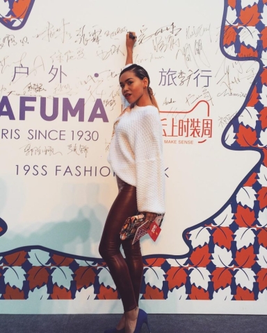 Rosi Ross - Lafuma Shanghai Fashion Week Show