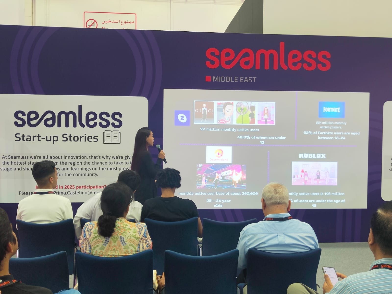 SPEAKING ON METAVERSE EDUCATION AT SEAMLESS - Rosi Ross