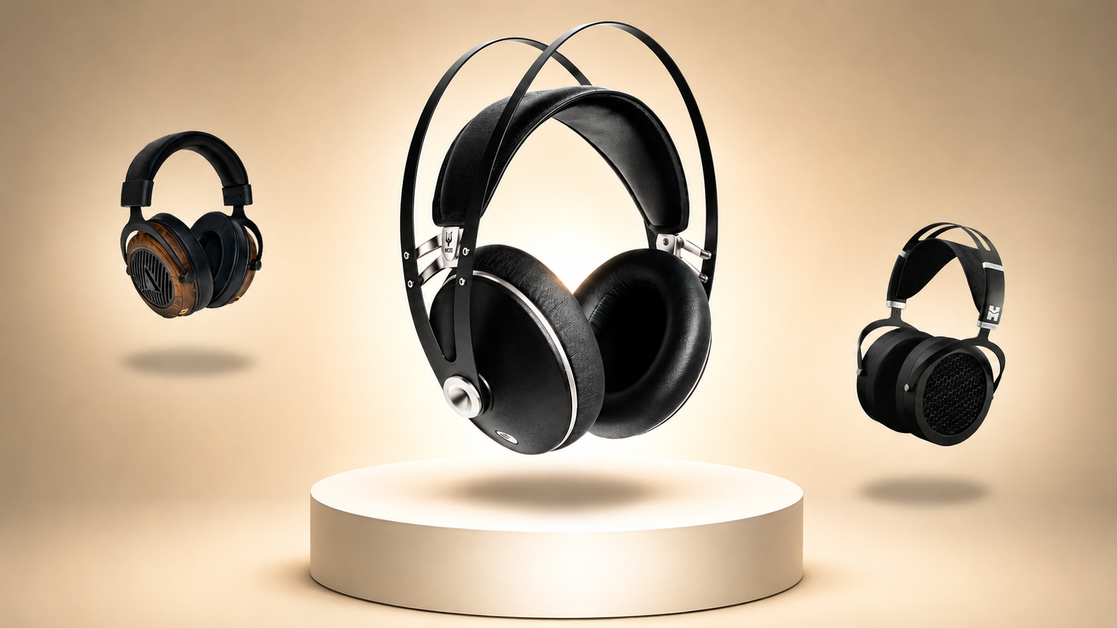 Rosi Ross editorial banner about APOS Audio luxury headphones, high-fidelity sound, HIFIMAN, Focal, Audeze, Meze Audio, FiiO, sensory identity, and personal audio design.