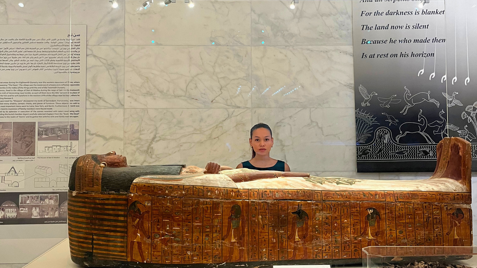 Rosi Ross editorial banner about Cairo cultural travel, the National Museum of Egyptian Civilization, Egyptian Museum, Khan El Khalili, Egyptian hospitality, and the human experience of visiting Egypt.