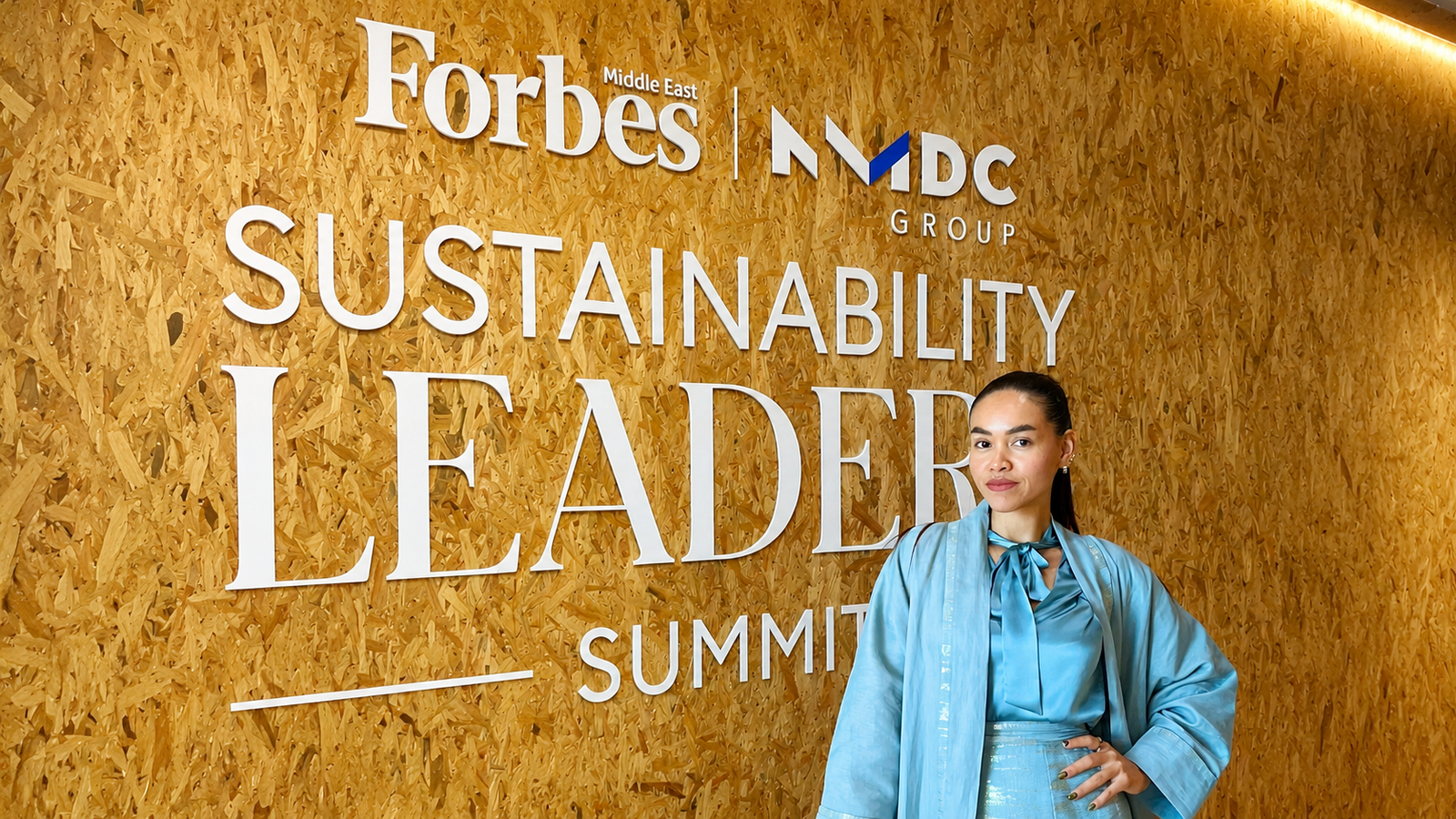 Rosi Ross editorial image about the Forbes Middle East Sustainability Leaders Summit, UAE sustainability strategy, green investment, corporate leadership, technology, and the Gulf’s transition toward a sustainable economy.